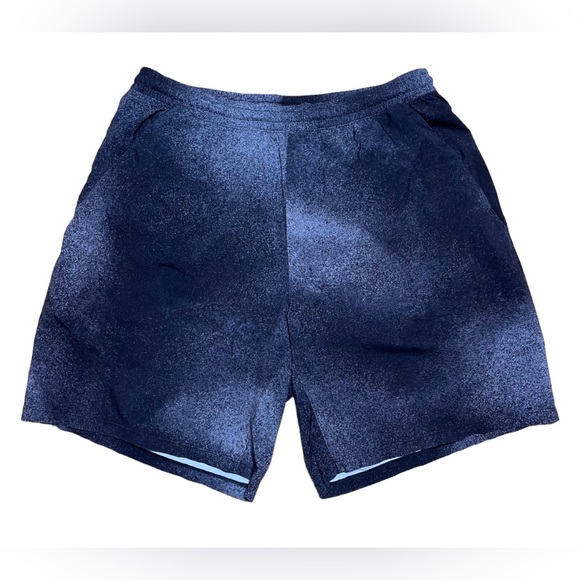 Lululemon Men’s Pace Breaker 9” Shorts In Ocean Spray Ice Grey Black Sz XL - Picture 10 of 16